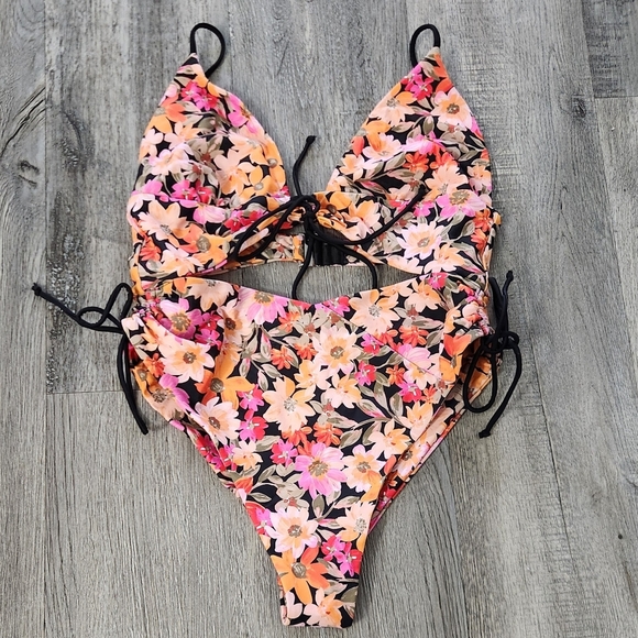 New!For Love And Lemons Vienna One Piece Swimsuit - Picture 4 of 12